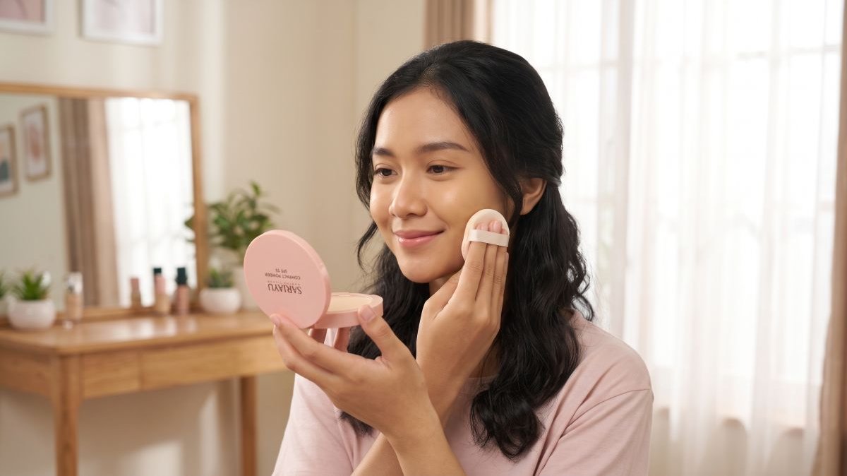 Sariayu Compact Powder Tawarkan SPF 15 dan Vitamin E